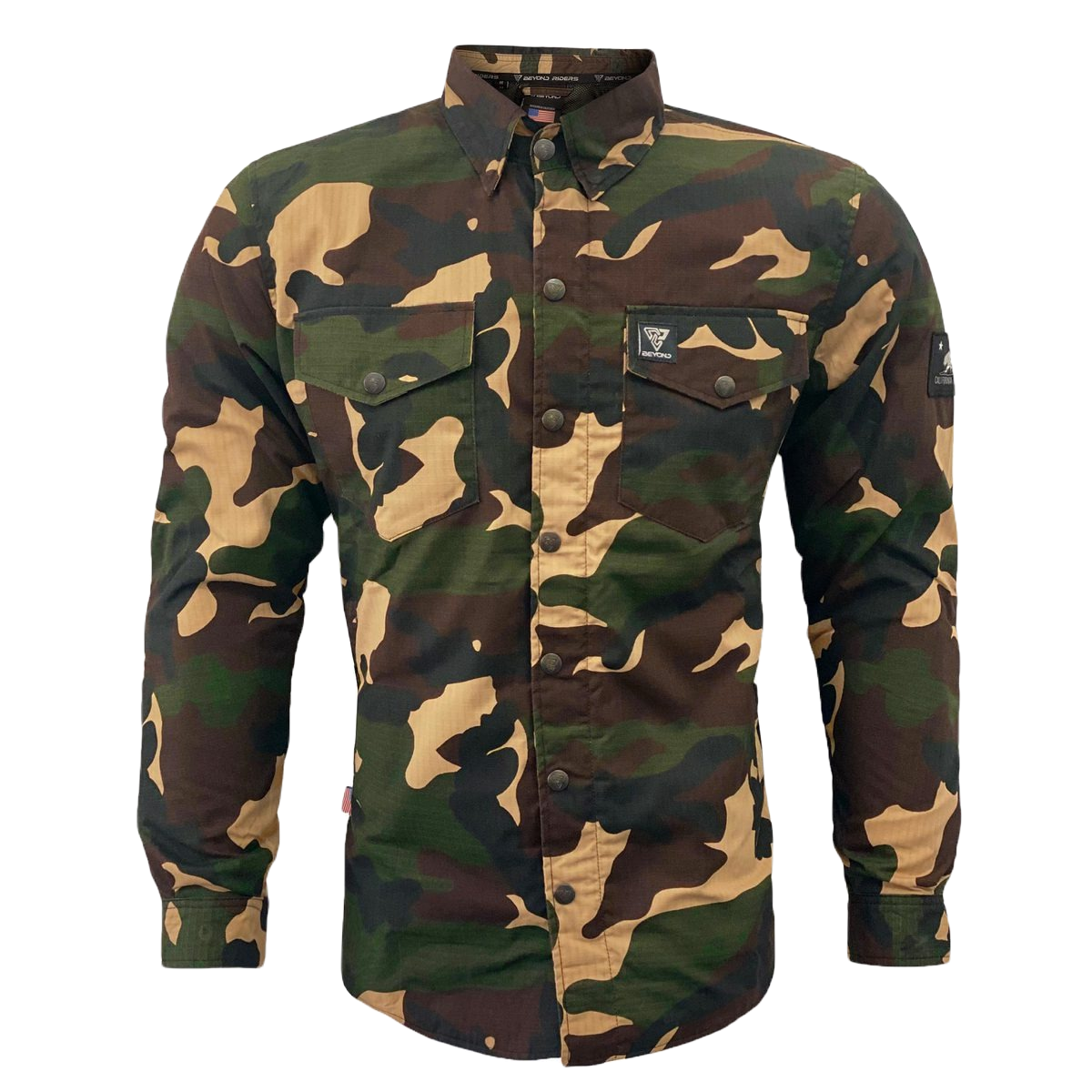 Protective Camouflage Shirt "Knight Hawk" - with Level 1 Pads